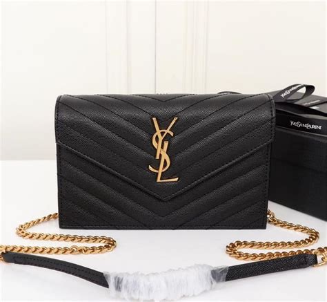 ysl black chain bag|ysl shoulder bag sale.